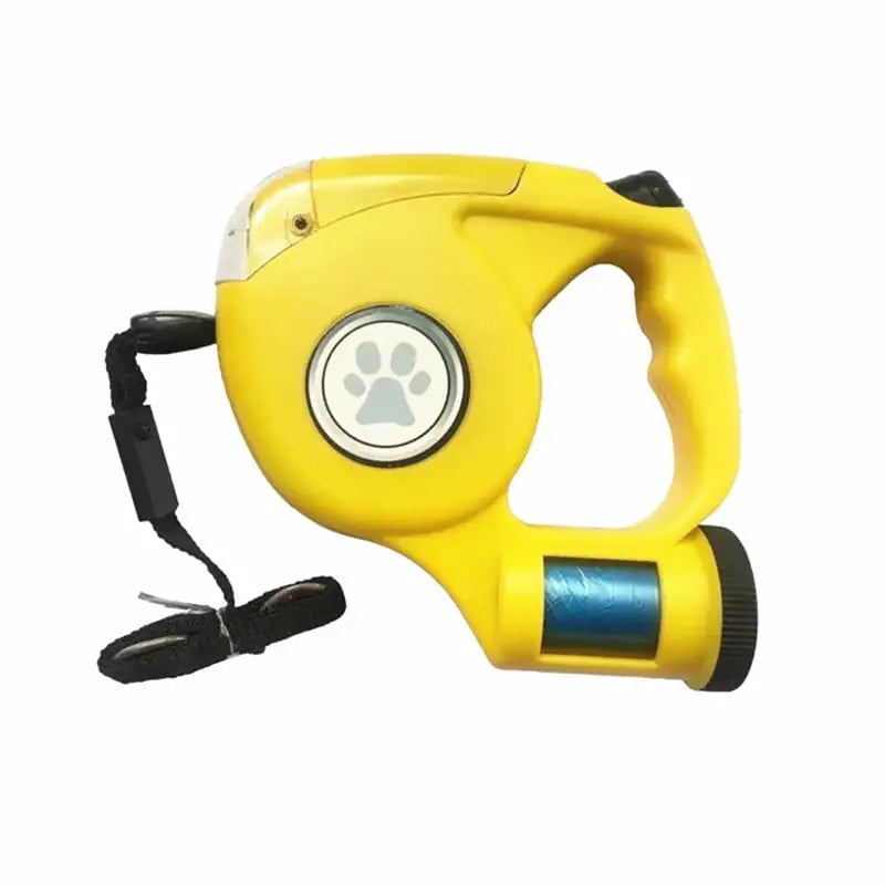 Retractable Dog leash with Garbage Bag Attachment
