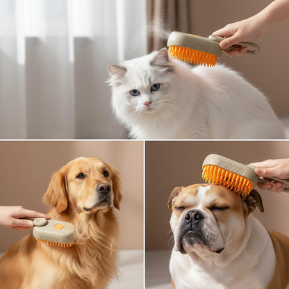 3-in-1 Pet Grooming Brush