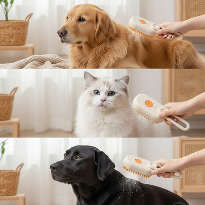 3-in-1 Pet Grooming Brush
