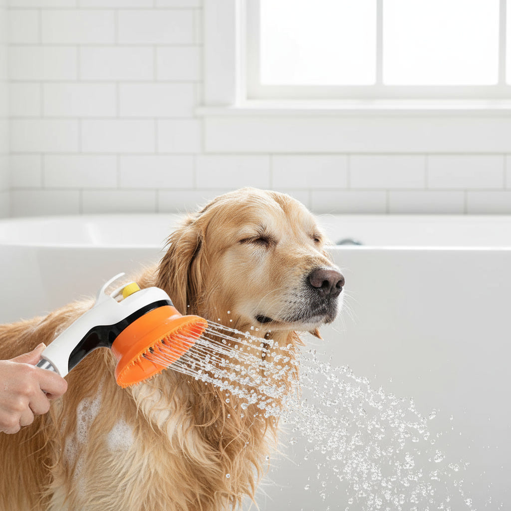 Pet Shower Nozzle for Cats and Dogs